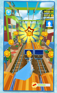 Ice queen rush - Gameplay image of android game