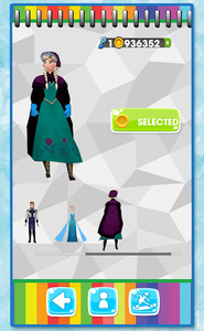 Ice queen rush - Gameplay image of android game