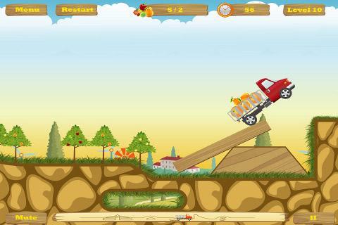 Happy Truck Explorer -- truck express racing game - Gameplay image of android game