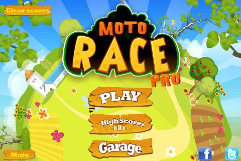 Moto Race Pro -- physics motorcycle racing game - Gameplay image of android game