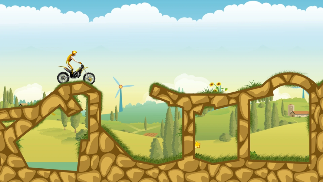 Moto Race - physics simu - عکس برنامه موبایلی اندروید