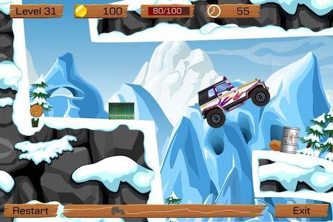 Snow Off Road -- mountain mud dirt simulator game - عکس بازی موبایلی اندروید