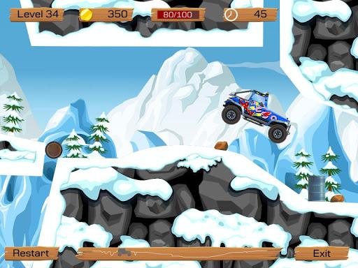 Snow Off Road -- mountain mud dirt simulator game - عکس بازی موبایلی اندروید