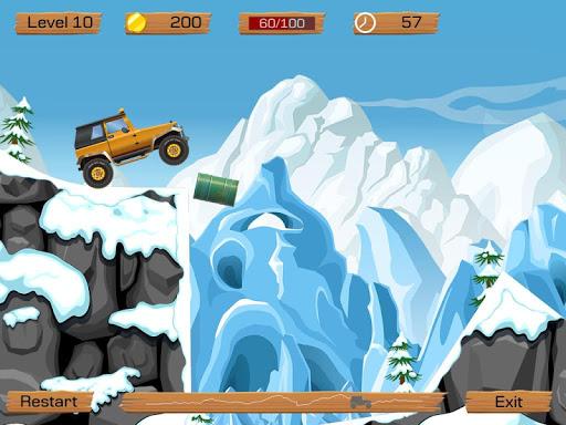 Snow Off Road -- mountain mud dirt simulator game - عکس بازی موبایلی اندروید