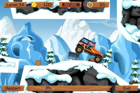 Snow Off Road -- mountain mud dirt simulator game - عکس بازی موبایلی اندروید