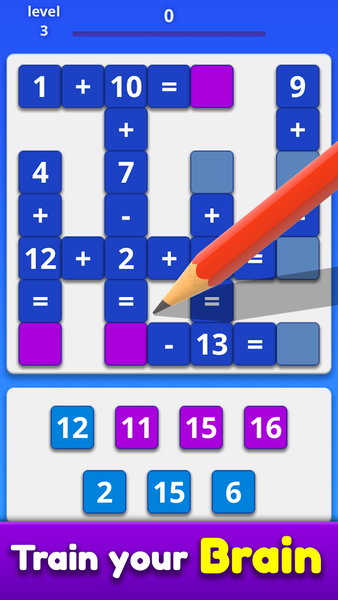 Math Match - Number Game - Gameplay image of android game