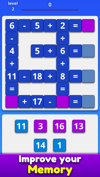 Math Match - Number Game - عکس بازی موبایلی اندروید