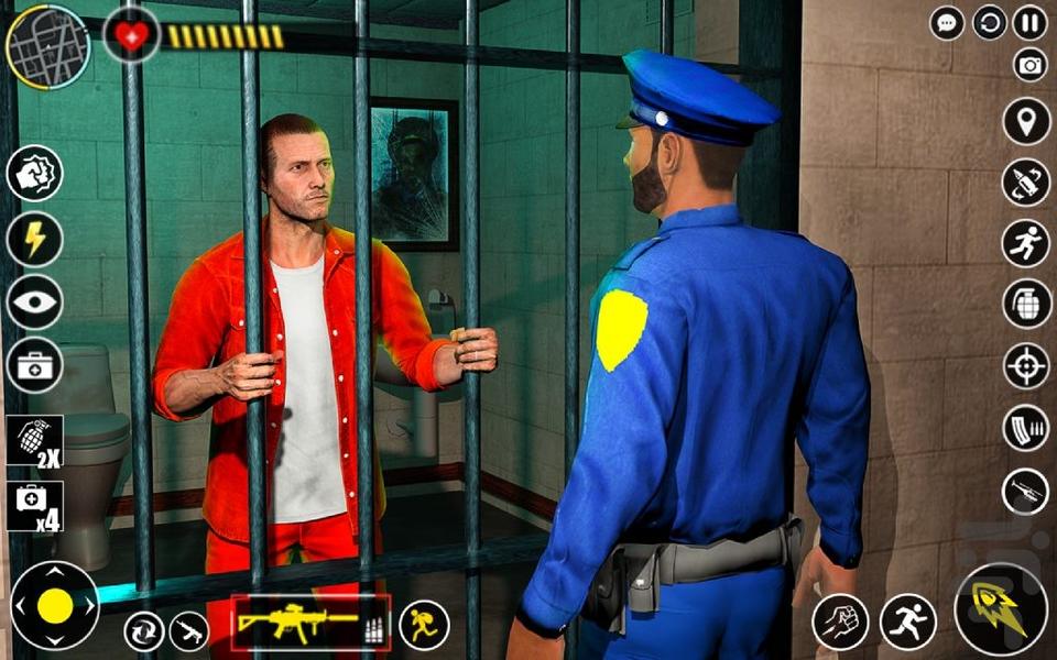 فرار از زندان : بازی جدید - Gameplay image of android game