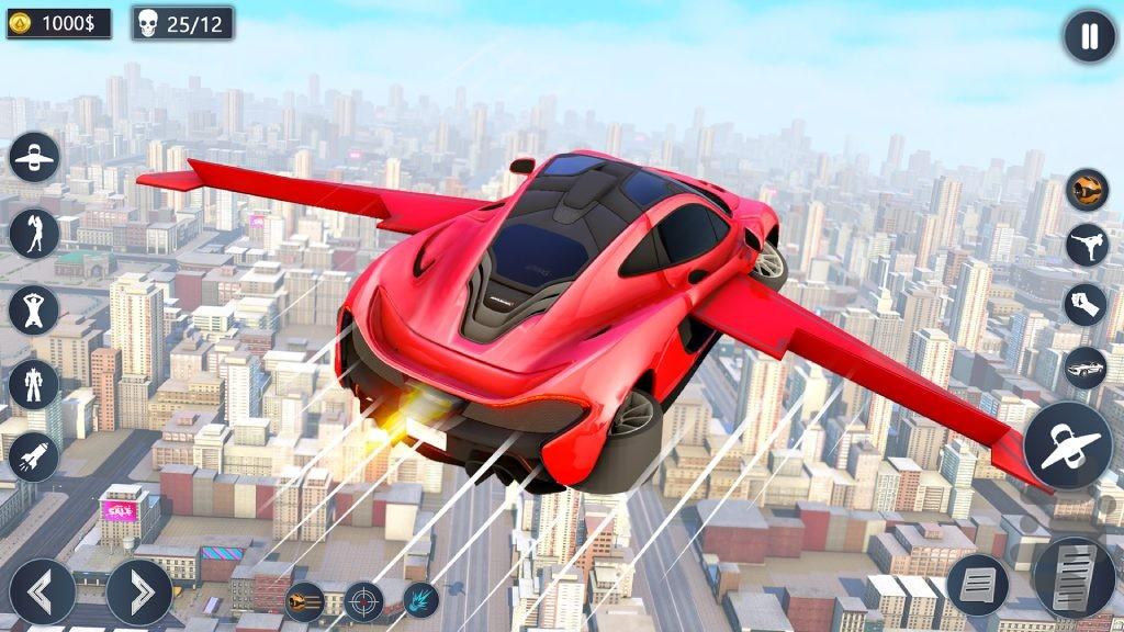 بازی ماشین پرنده : بازی جدید - عکس بازی موبایلی اندروید