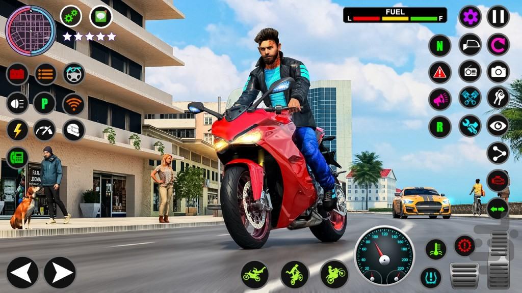 بازی تفنگی گنگستر - Gameplay image of android game
