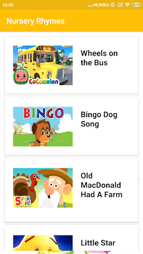 Offline outlet children's videos