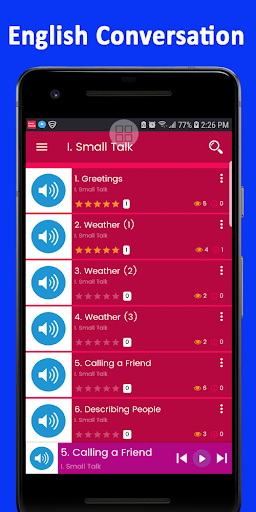 Learn English Conversations - Image screenshot of android app