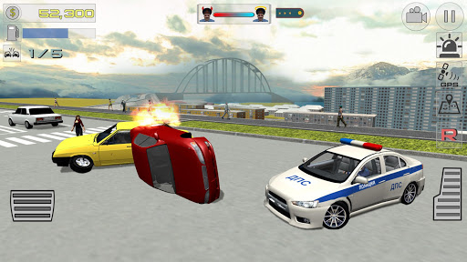 911 Highway Traffic Police Car Drive and Smash 3D Parking Simulator game::Appstore  for Android