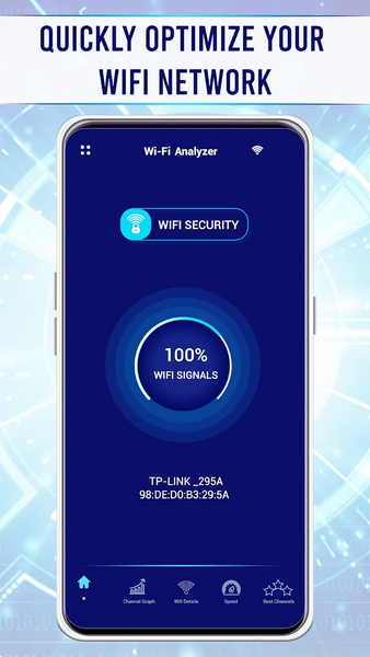 WiFi Analyzer App - عکس برنامه موبایلی اندروید