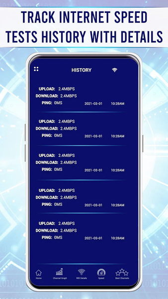 WiFi Analyzer App - عکس برنامه موبایلی اندروید