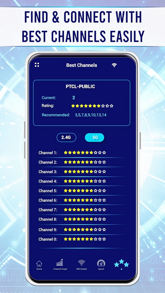 WiFi Analyzer App - عکس برنامه موبایلی اندروید