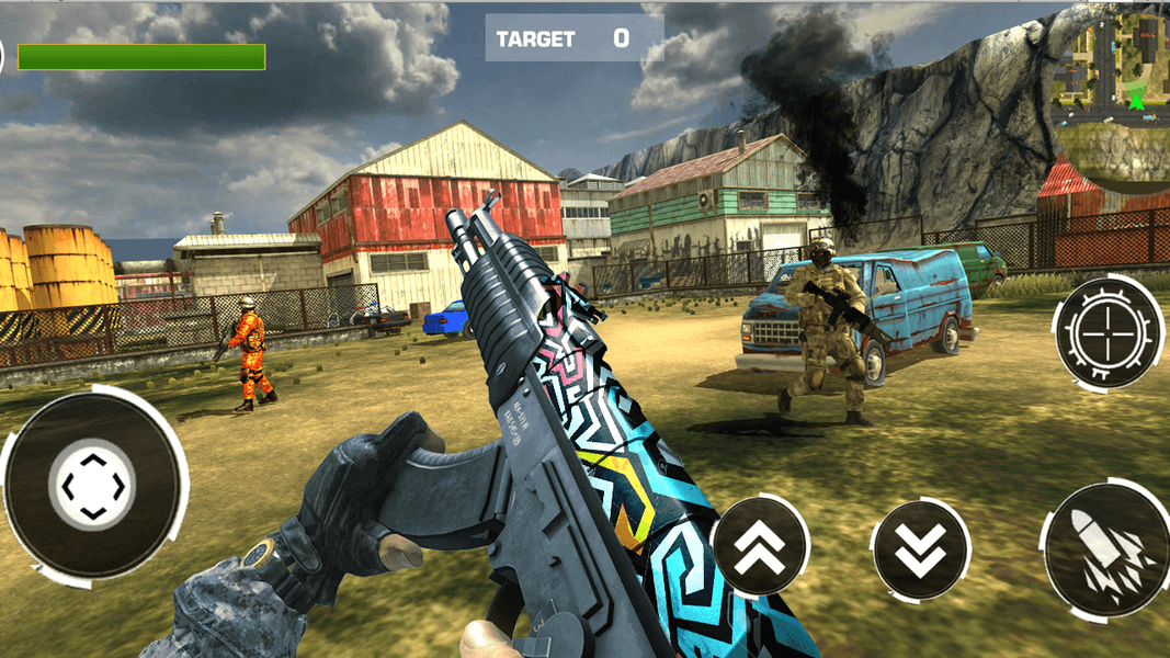 Critical FPS Gun Strike Ops : - Gameplay image of android game