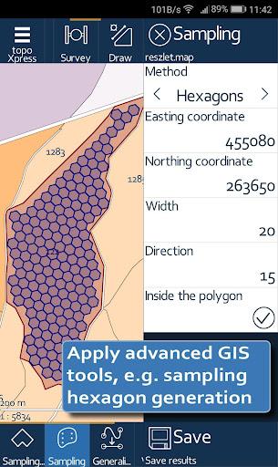 topoXpress GIS & Survey - عکس برنامه موبایلی اندروید
