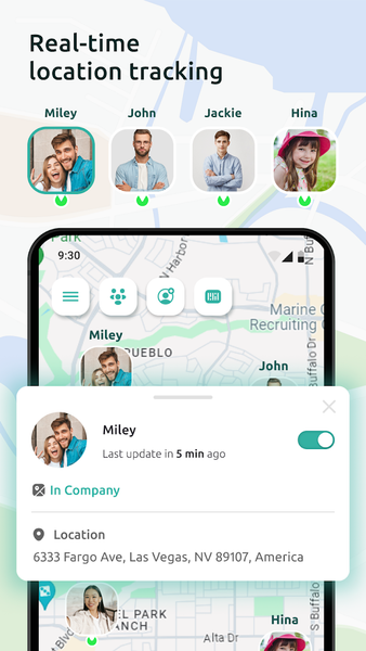 Phone Tracker: Family Locator - عکس برنامه موبایلی اندروید