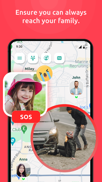 Phone Tracker: Family Locator - عکس برنامه موبایلی اندروید