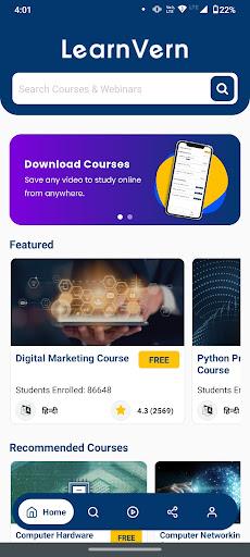 LearnVern Online Courses - Image screenshot of android app