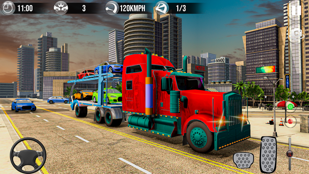 Truck Games 2022: Driver Game - Gameplay image of android game