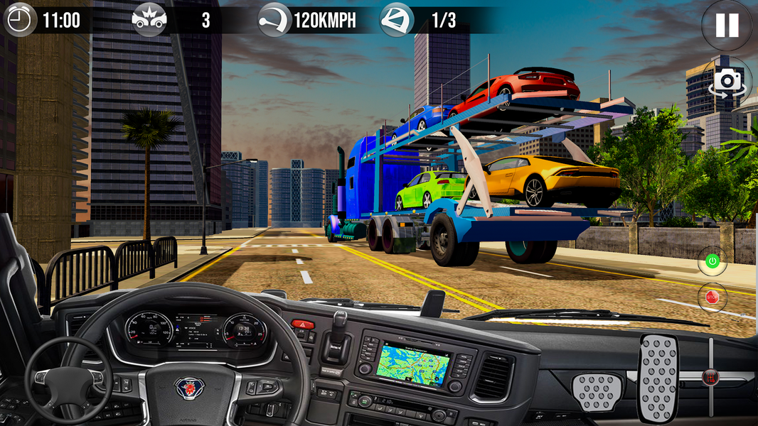 Truck Games 2022: Driver Game - Gameplay image of android game