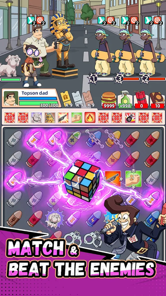 The Topsons RPG: Puzzles & RPG - عکس بازی موبایلی اندروید