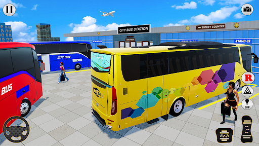 Bus Simulator 3D: Driving Game - Gameplay image of android game