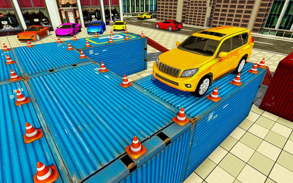 Prado Car Parking - Gameplay image of android game