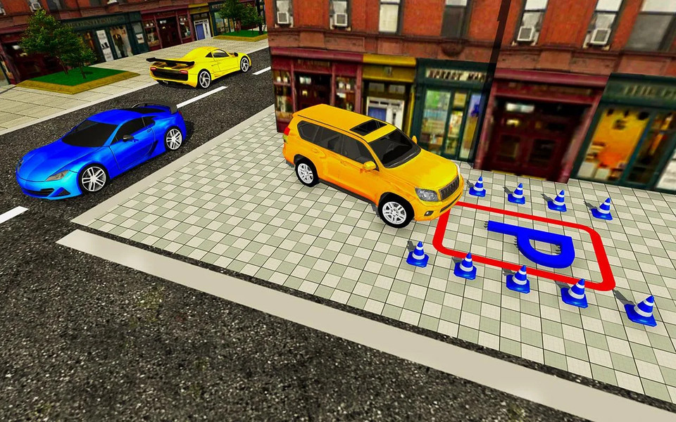 Prado Car Parking - Gameplay image of android game
