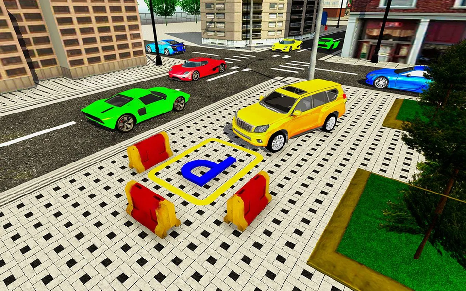Prado Car Parking - Gameplay image of android game