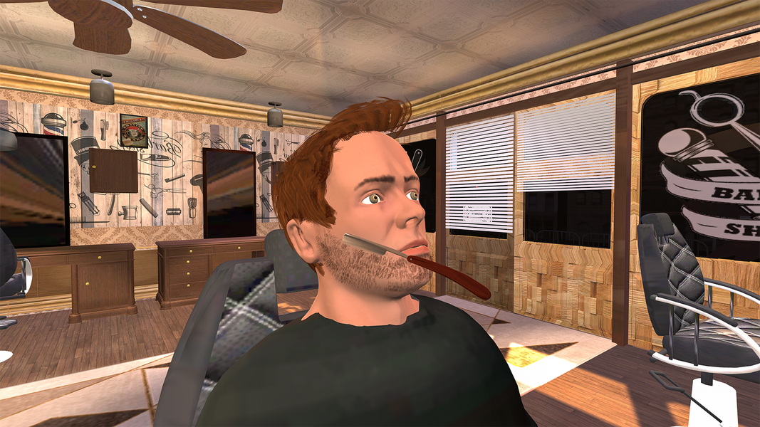 Barber Shop-Hair Cutting Game - عکس بازی موبایلی اندروید