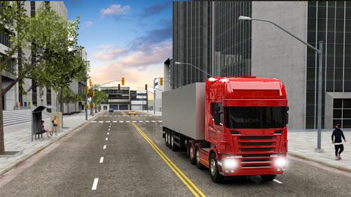 Universal Truck Simulator 3D - Gameplay image of android game