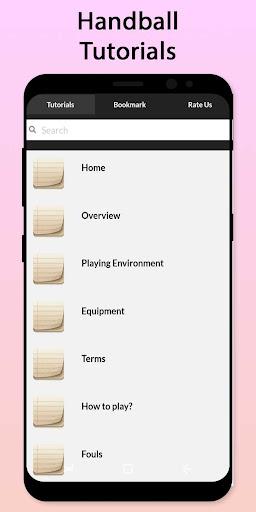 Easy Handball Tutorial - عکس برنامه موبایلی اندروید