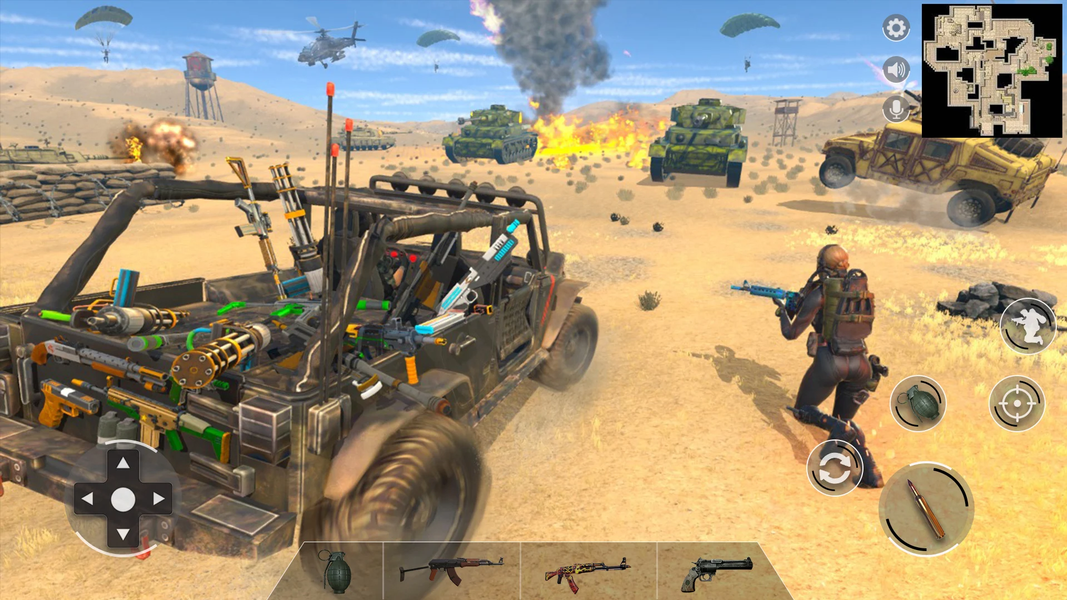 Counter terrorist strike 3D - Gameplay image of android game