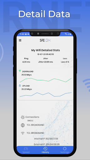 Wifi Speed Test - Speed Test - Image screenshot of android app