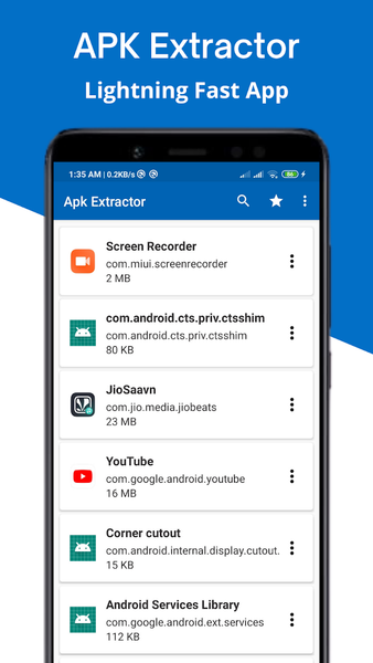 Apk Extractor - Apk Manager - عکس برنامه موبایلی اندروید