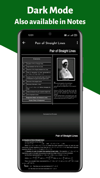 Maths Notes for JEE Offline - Image screenshot of android app