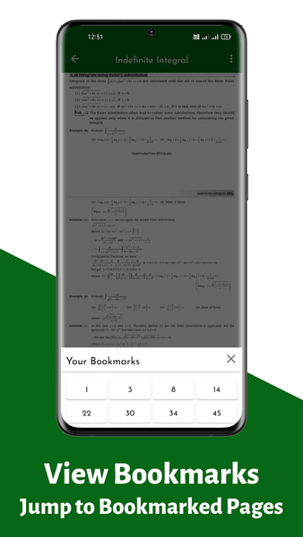 Maths Notes for JEE Offline - Image screenshot of android app