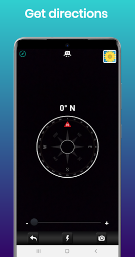 Flashlight for Samsung Galaxy - Image screenshot of android app