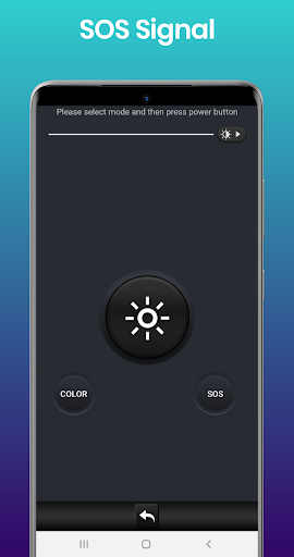Flashlight for Samsung Galaxy - Image screenshot of android app