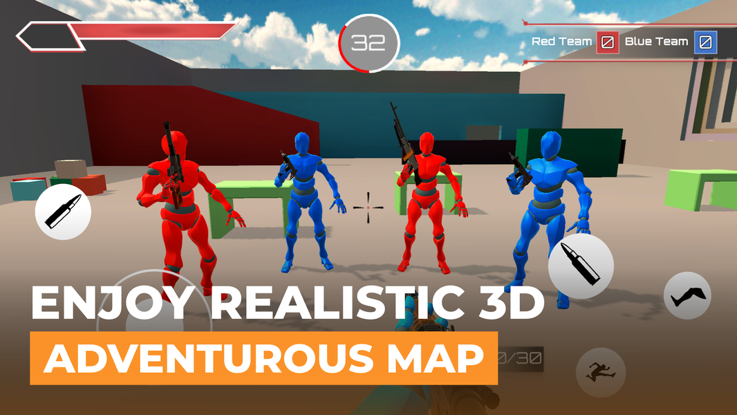 TORMENTOR Online PVP Shooter - Gameplay image of android game