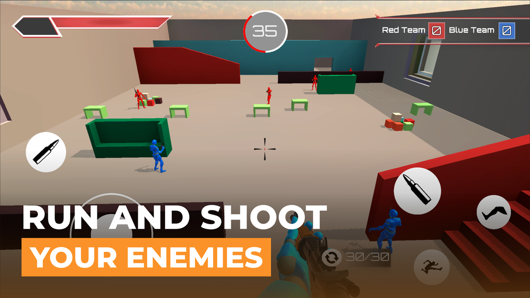 TORMENTOR Online PVP Shooter - Gameplay image of android game