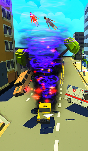 Tornado Hurricane io - Gameplay image of android game