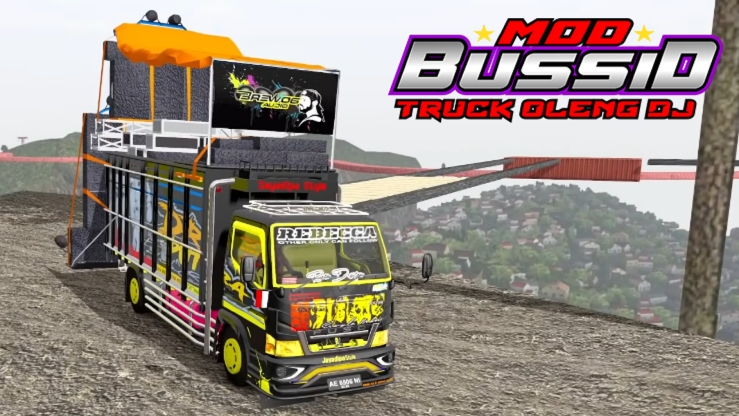 Mod Bussid Truk Oleng Dj - Image screenshot of android app