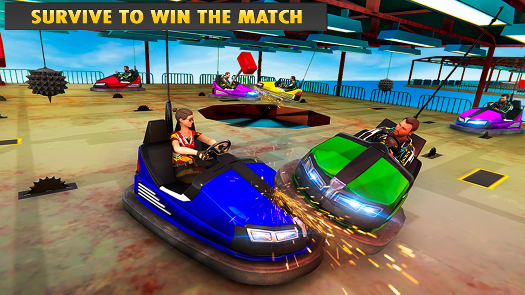 Bumper Cars Extreme Demolition - عکس بازی موبایلی اندروید