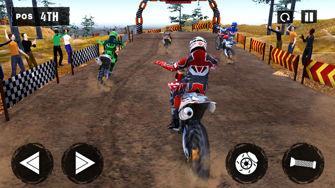 Dirt Track Bike Racing - عکس بازی موبایلی اندروید
