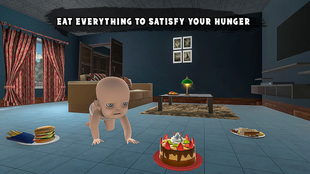 Fat Hungry Baby - عکس بازی موبایلی اندروید