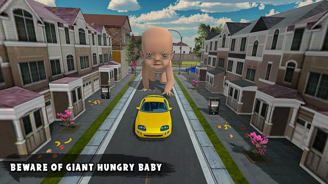 Fat Hungry Baby - Gameplay image of android game